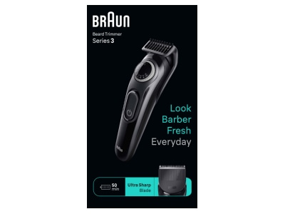 Product image detailed view 1 Procter Gamble Braun BT3410 Beard trimmer accumulator operated
