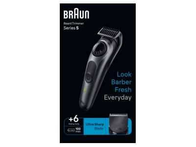 Product image detailed view 1 Procter Gamble Braun BT5450 Beard trimmer accumulator operated
