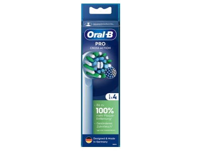 Produktbild Procter Gamble Braun EB Pro CrossAc 4er Oral B Aufsteckbuerste Mundpflege Zubehoer