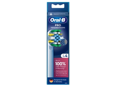 Produktbild Procter Gamble Braun EB Pro Tiefenr 4er Oral B Aufsteckbuerste Mundpflege Zubehoer