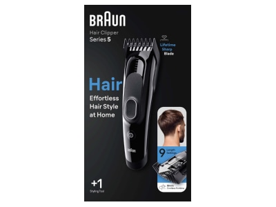 Product image detailed view 1 Procter Gamble Braun HC5310 Hair clipper HairClipper
