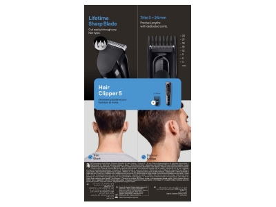 Product image detailed view 6 Procter Gamble Braun HC5310 Hair clipper HairClipper
