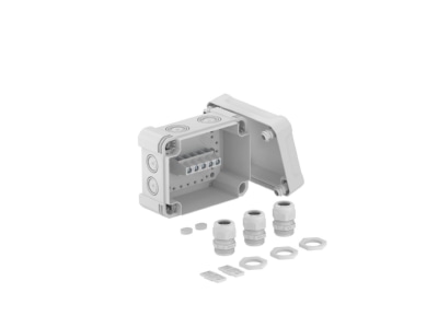 Produktbild OBO X06 T G M25 LGR Kabelabzweigkasten m  Klemmleiste