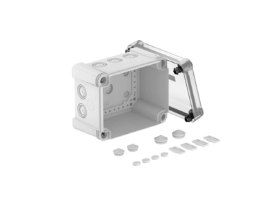 Product image OBO X10 LGR TR Surface mounted box 191x151mm
