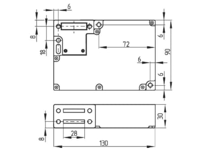 Mazeichnung 3 Schmersal AZM 161CC  01187892 Sicherheitszuhaltung AZM161 AZM 161CC 01187892