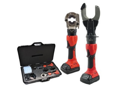 Product image 1 Intercable Tools STILO UNI114 Power tool set with charging station   STILO60   STILO S54 incl  case 
