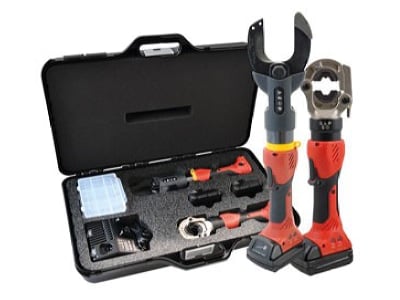 Product image 2 Intercable Tools STILO UNI114 Power tool set with charging station   STILO60   STILO S54 incl  case 
