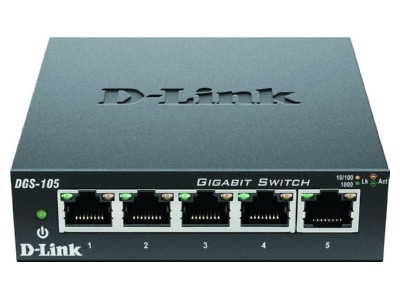 Produktbild 5 DLink DGS 105 E Gigabit Switch 5 Port Layer 2
