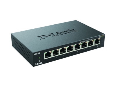 Product image 2 DLink DGS 108 E Network switch 010 100 Mbit ports
