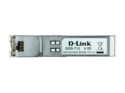 Produktbild Ansicht Unten DLink DGS 712 SFP Transceiver 1000Base T