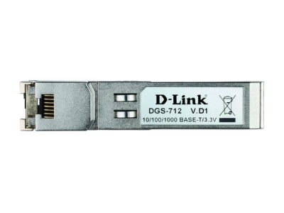 Ansicht unten DLink DGS 712 SFP Transceiver 1000Base T