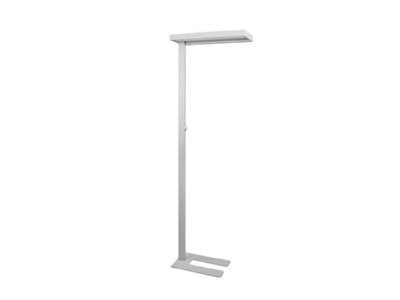 Product image Brumberg 77450694 Floor lamp 2x60W LED exchangeable silver
