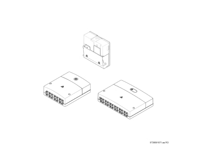 Exploded view 1 Bosch Thermotechnik MP100 Fixed application controller
