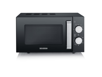 Product image front Severin MW 7761 sw Microwave oven 20l black
