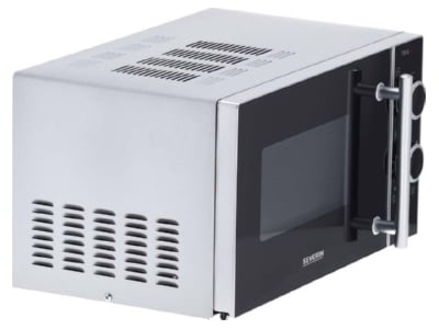 Product image slanted 1 Severin MW 7771 sw si Microwave oven 20l 700W silver
