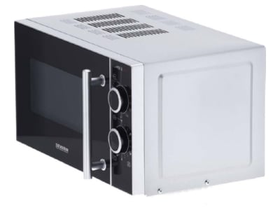 Product image slanted 2 Severin MW 7771 sw si Microwave oven 20l 700W silver
