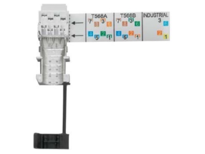 Circuit diagram Weidmueller IE PS RJ45 FH BK RJ45 8 8  plug