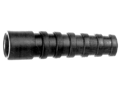 Product image detailed view Telegaertner B00081A1272 Coax type cable bend restrictor black
