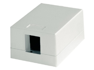 Product image detailed view Telegaertner H02000A0064 RJ45 8 8  Data outlet white
