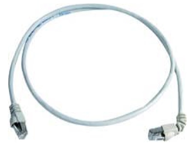 Product image 1 Telegaertner L00000A0189 RJ45 8 8  Patch cord 6A  IEC  0 5m
