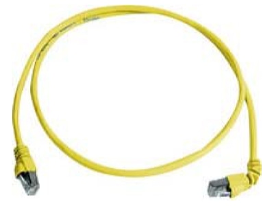 Product image 1 Telegaertner L00000A0199 RJ45 8 8  Patch cord 6A  IEC  0 5m
