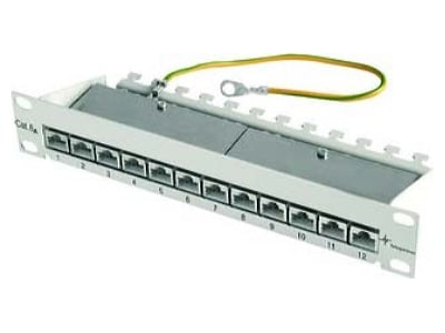 Produktbild Telegaertner J02022A0057 Mini PatchPanel Cat 6A MPP12 HS K