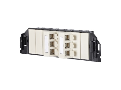 Product image Metz 130B11S60301 E RJ45 8 8  Data outlet 6A  IEC  white
