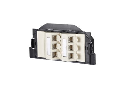 Product image Metz 130B11S60201 E RJ45 8 8  Data outlet 6A  IEC  white
