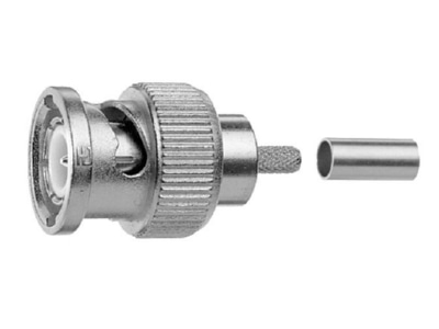 Detailed view Telegaertner 100027453 BNC plug connector
