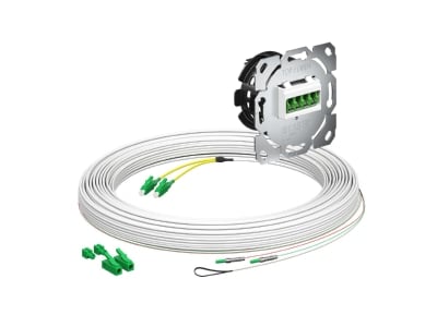 Product image 1 Kaiser 4250021 LC Quad Optic data outlet white
