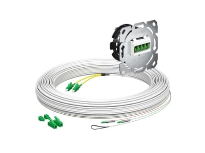 Product image 2 Kaiser 4250023 LC Quad Optic data outlet white