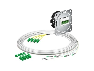 Product image 2 Kaiser 4250024 LC Quad Optic data outlet white