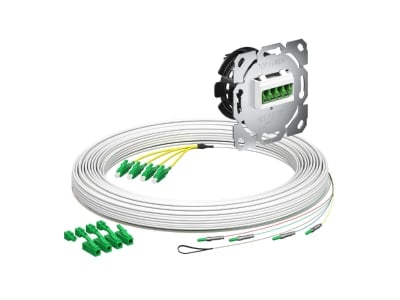 Product image 1 Kaiser 4250026 LC Quad Optic data outlet white
