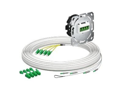 Product image 2 Kaiser 4250026 LC Quad Optic data outlet white