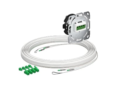 Product image 1 Kaiser 4250030 LC Quad Optic data outlet white
