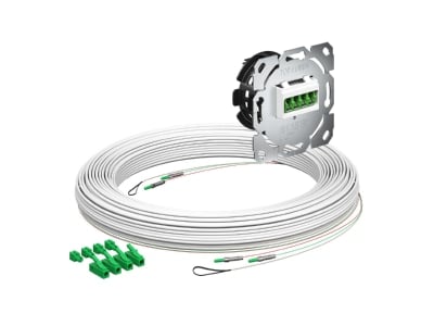 Product image 1 Kaiser 4250033 LC Quad Optic data outlet white
