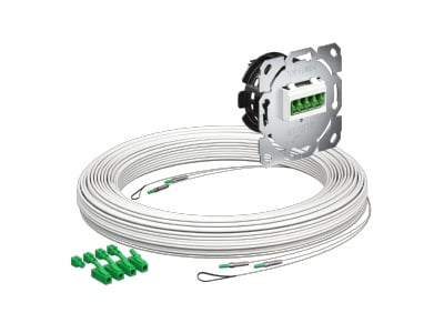 Product image 2 Kaiser 4250033 LC Quad Optic data outlet white