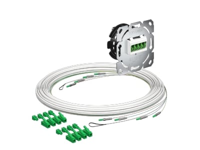 Product image 2 Kaiser 4250034 LC Quad Optic data outlet white