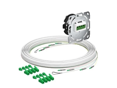 Product image 1 Kaiser 4250035 LC Quad Optic data outlet white
