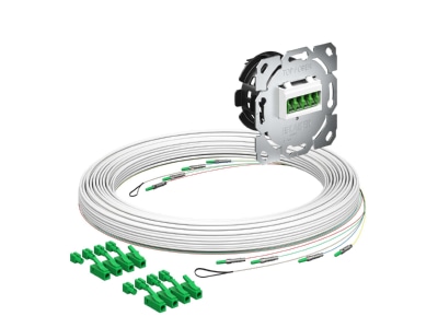 Product image 2 Kaiser 4250036 LC Quad Optic data outlet white