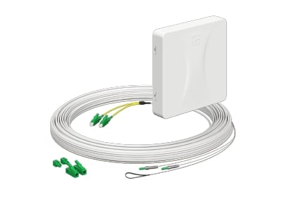 Product image 2 Kaiser 4252035 LC Duplex Optic data outlet white