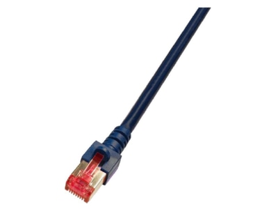 Product image 1 EFB Elektronik EC6000 7 5m sw S FTP RJ45 8 8  Patch cord Cat 6 7 5m
