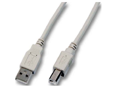 Product image 1 EFB Elektronik K5255 3 PC cable USB A4   USB B4 3m
