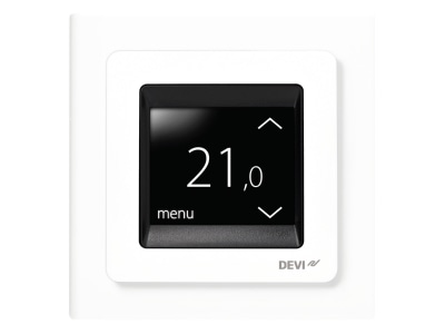 Product image 2 Devi devireg Touch m Rahm Room clock thermostat
