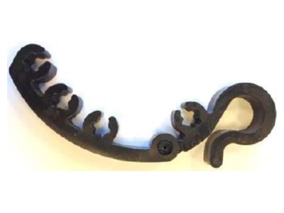 Produktbild 1 Devi 140F1511  VE25  Dachrinnenhalter Kunststoff  m Gelenk 140F1511  Inhalt  25 