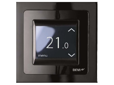 Produktbild 2 Devi DEVIreg Touch sw Uhrenthermostat Touch Display  16A