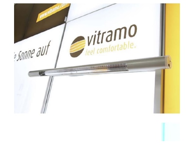 Detailansicht 1 Vitramo VC H0900 titan Carbonstrahler HeatTube