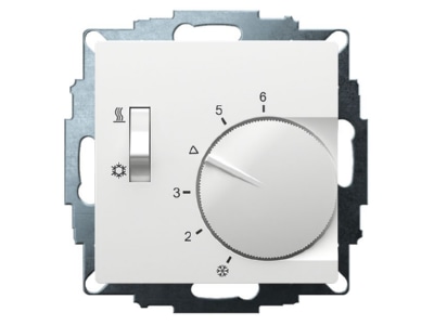 Product image Eberle UTE 1770 RAL9016 G55 Room clock thermostat 5   30 C
