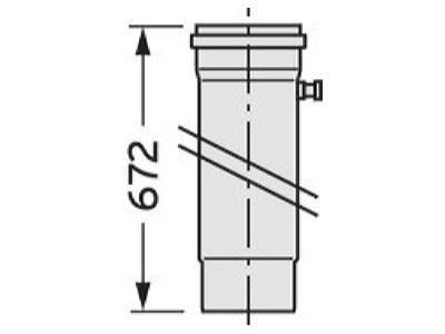 Masszeichnung Vaillant 0020095531 Geraeteanschlussstueck f  VKK 806 3 1606 3