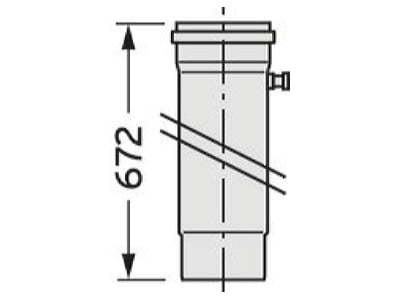 Mazeichnung Vaillant 0020095531 Geraeteanschlussstueck f  VKK 806 3 1606 3